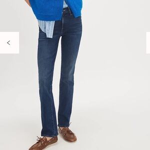 MOTHER women’s Dark Blue Bootcut the Rascal Jeans
